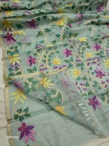 Reshmka Jamdani Saree Muslin Tantuj Saree