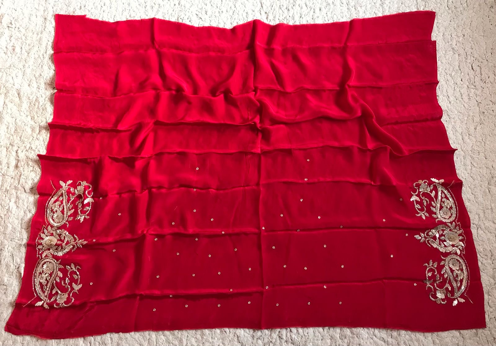 Ravani Bridal saree Indian sari - Saffronfashionindia