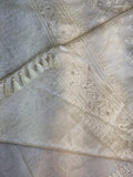 White tussar Kora saree zari silk sarees blouse