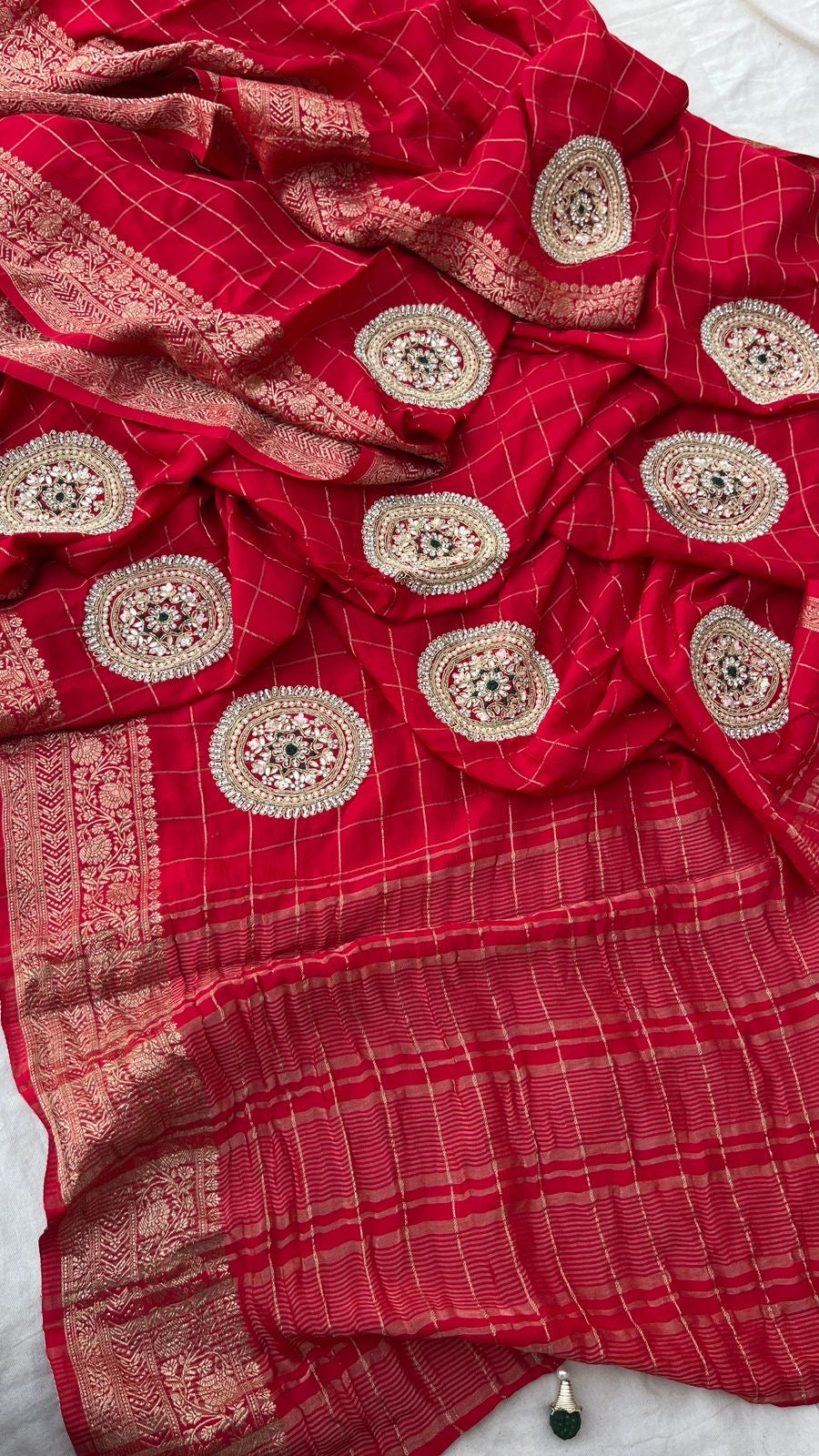 Munga Banarsi saree women Indian sari - Saffronfashionindia