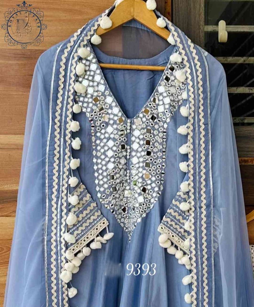 Anarkali designer clothing set women dresses Saffronfashionindia