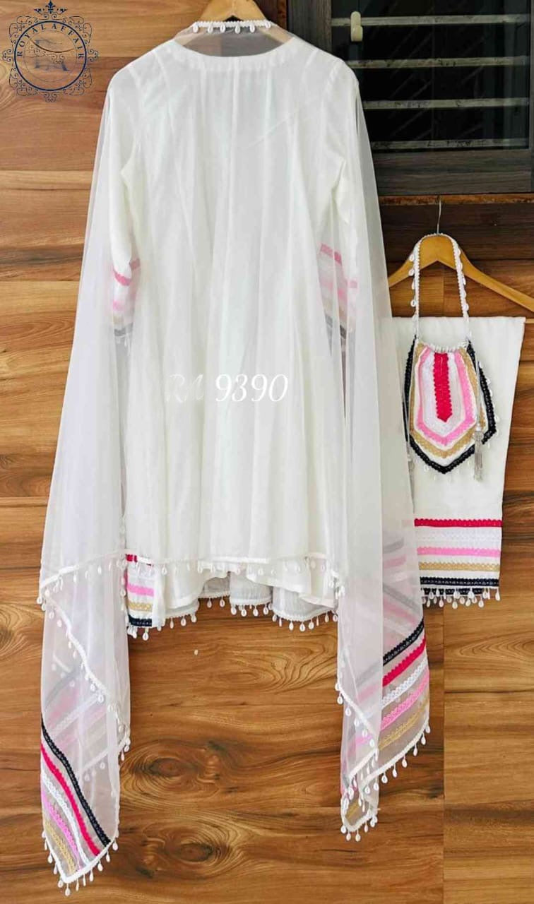 Rubika dress tissue shimmer palazzo set Saffronfashionindia