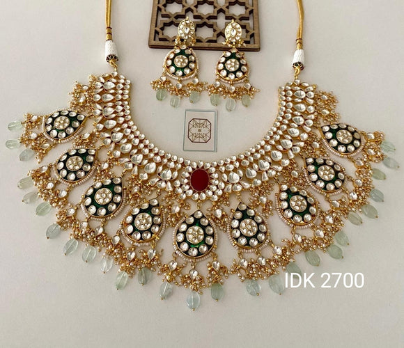 Rukmani Kundan Necklace set