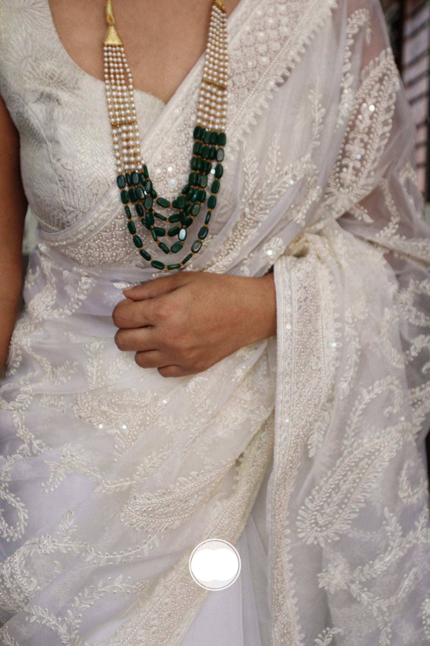 Grace organza saree luxurious saree - Saffronfashionindia