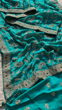 Bridal inspired Gajji Silk Saree Embroidered Sarees