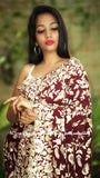 Rimisha Royal embroidered Parsi gara inspired sarees