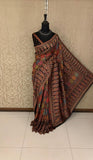 Luxury Kani saree handwoven traditional sarees blouse