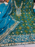 Nimbi Banarsi Punjabi Salwar suit Indian suit