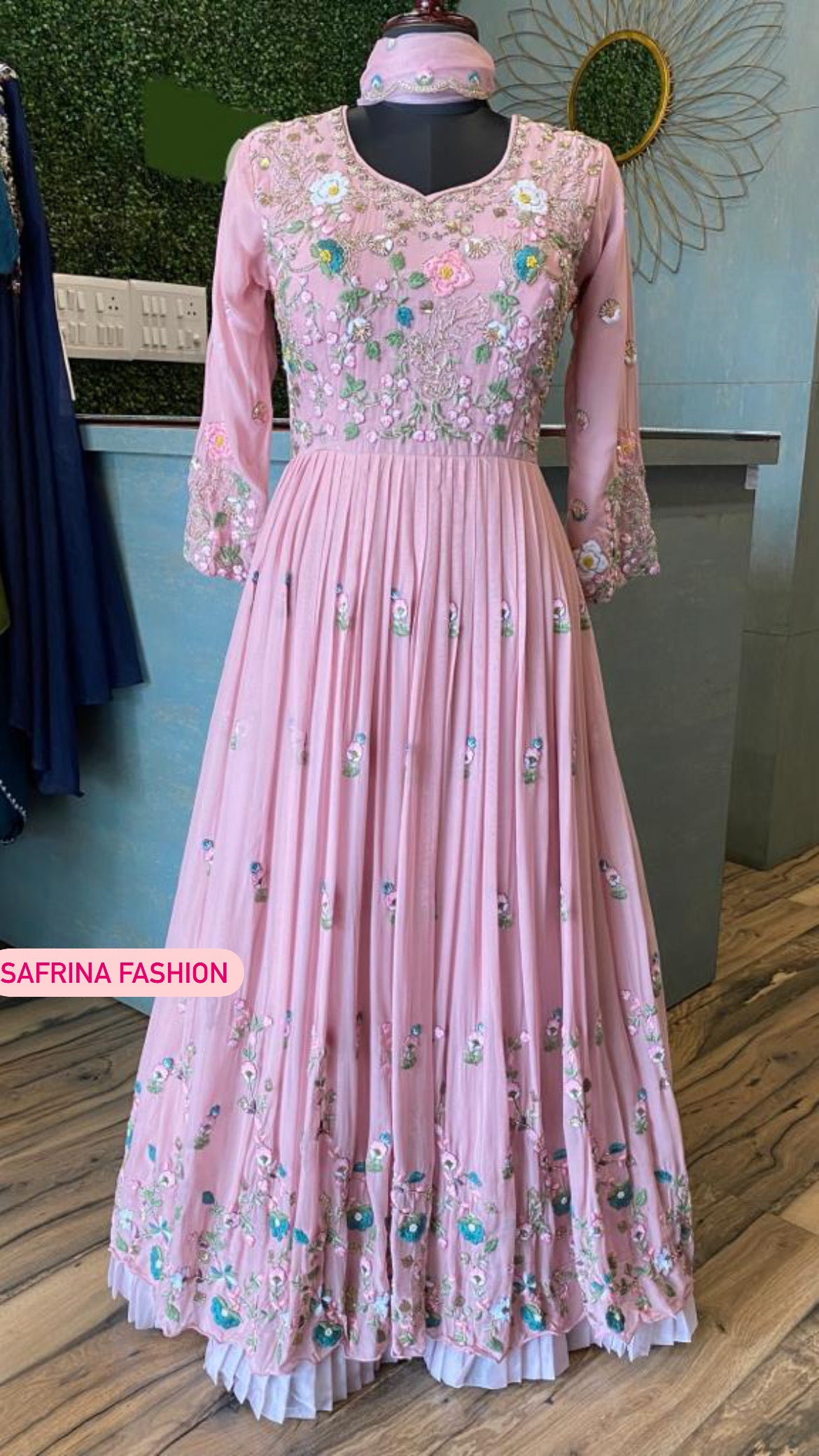 Jinne dress reception dress - Saffronfashionindia