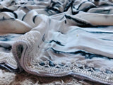 Shibori tie dye premium marble crepe sarees
