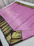 Silk pink Kanjeevaram saree women saree South Indian sarees