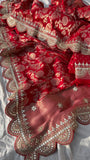 Sultana Khaddi Gorgette Saree Traditional Sarees