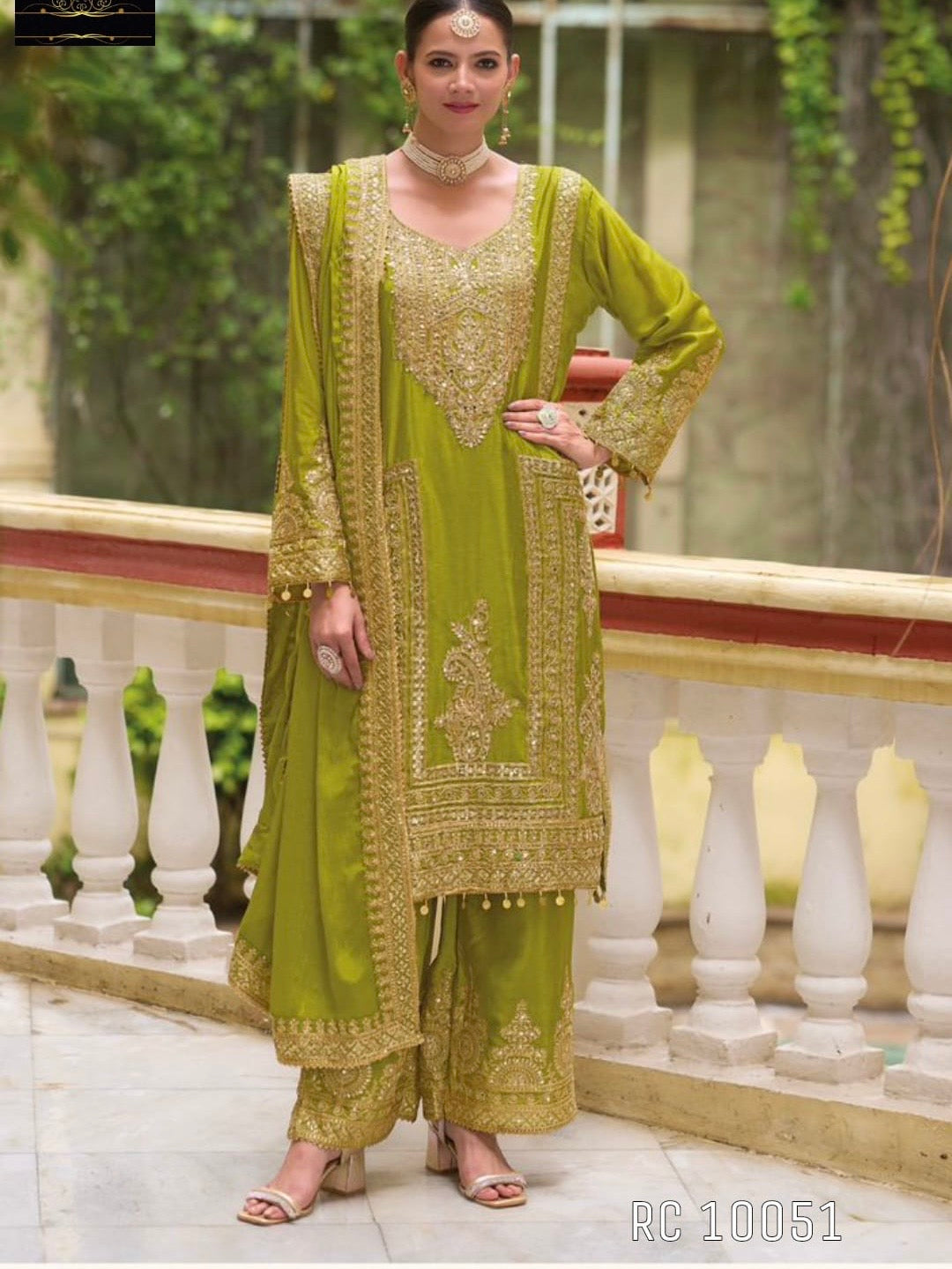 Embroidered Pakistani Dress Indian Traditional dress Saffronfashionindia