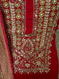 Mirror Handwork Chinon Salwar suit Indian dress