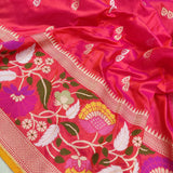 Gulabo katan silk saree handwoven sarees