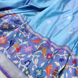 Firangi katan handwoven zari sarees