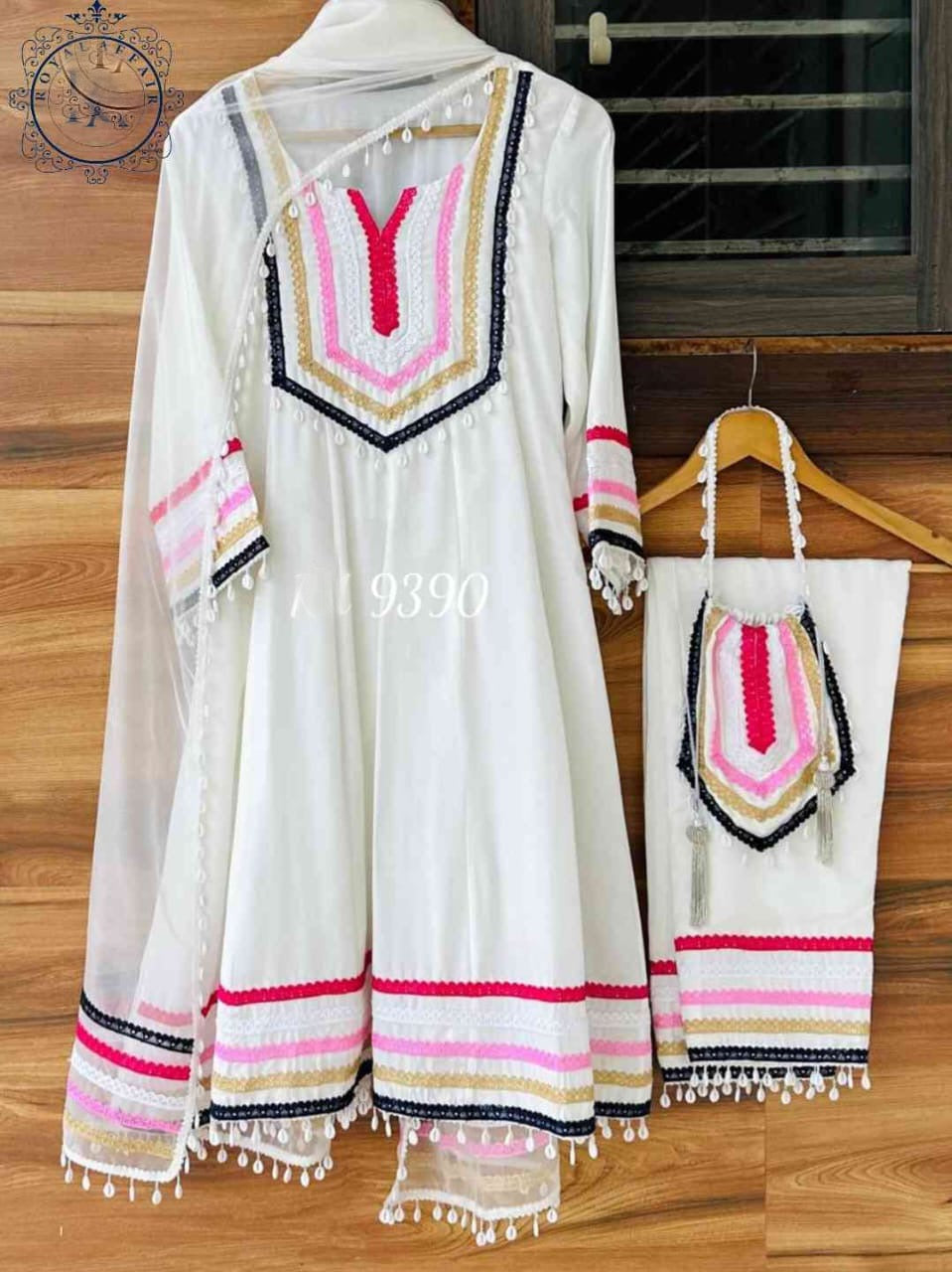 Rubika dress tissue shimmer palazzo set Saffronfashionindia