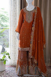 Oliva sharara dress women dress Pakistani dress