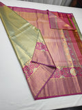 Kismis meenakari saree Kanjeevaram saree Indian sari blouse