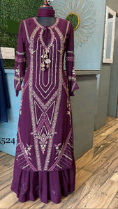 Blossom indowestern dress