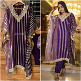 Partywear Kaftan Set Georgette kaftan set