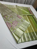 Hafisha Pure Kanjeevaram Silk Saree Indian Traditional Sarees