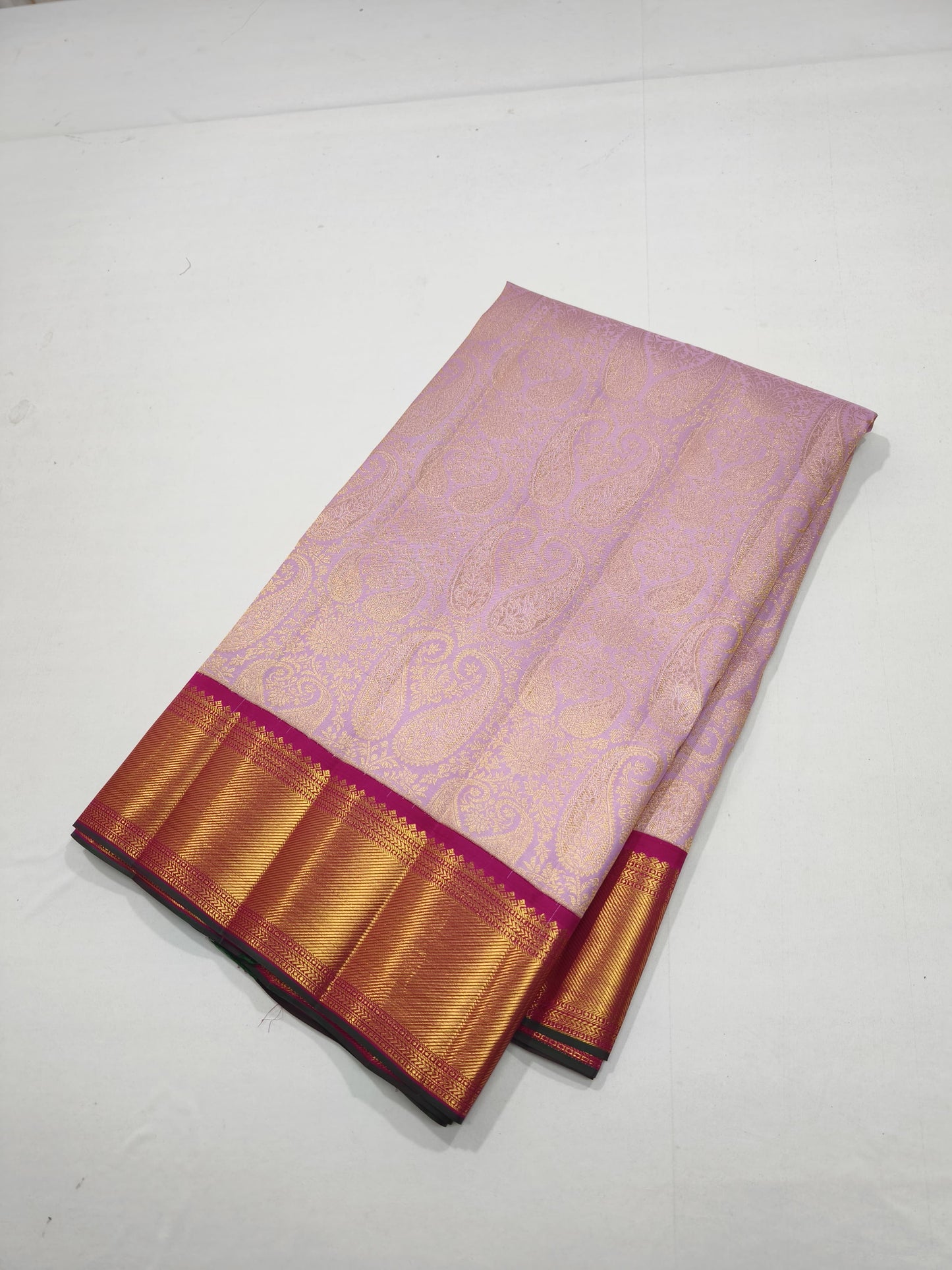 Nishani Pure Kanjeevaram Saree Silk Saree - Saffronfashionindia