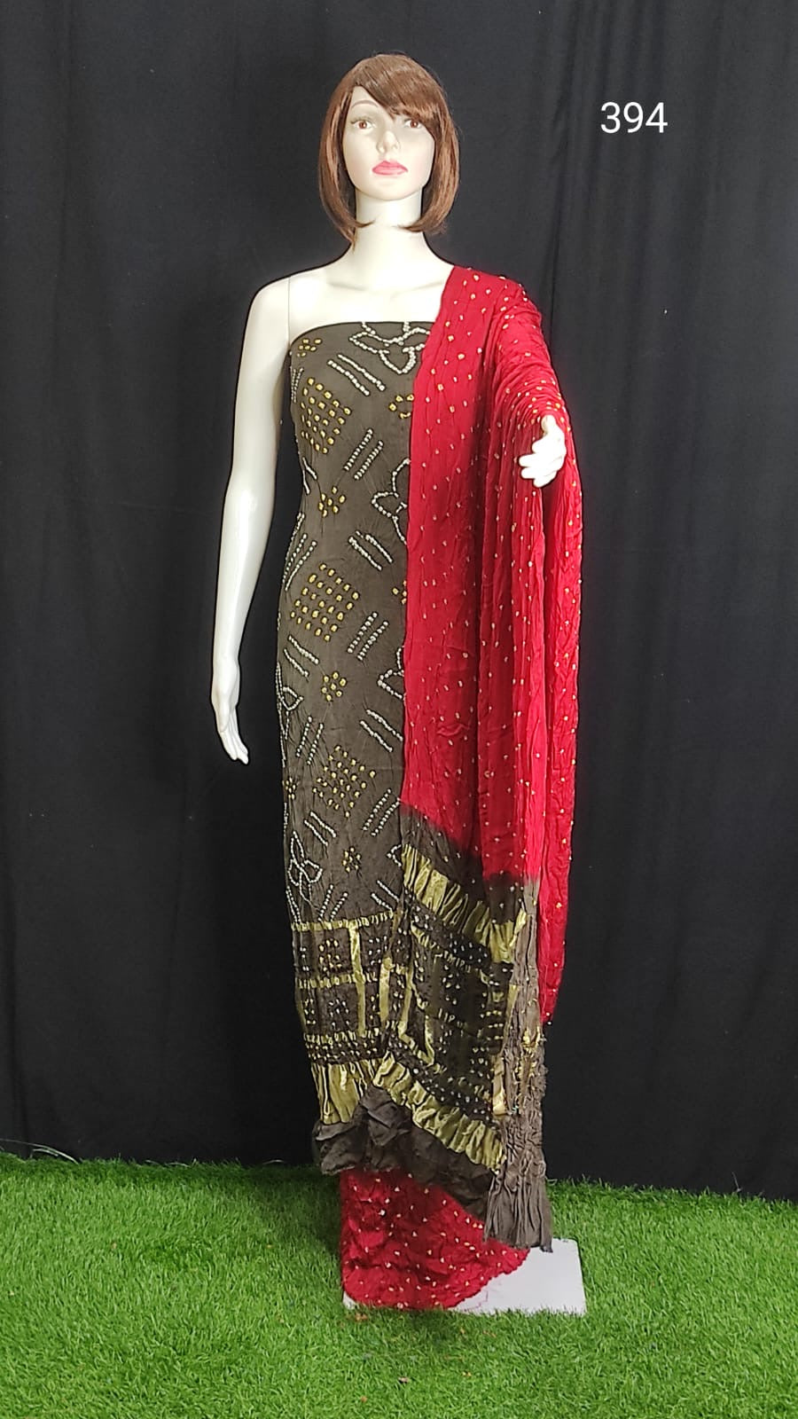 Gajji silk Salwar suit Indian suit traditional Salwar kameez - Saffronfashionindia