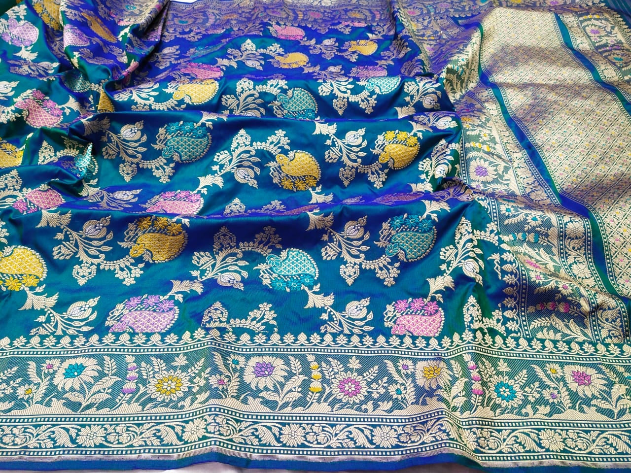 Pikashi premium bridal exclusive sarees - Saffronfashionindia