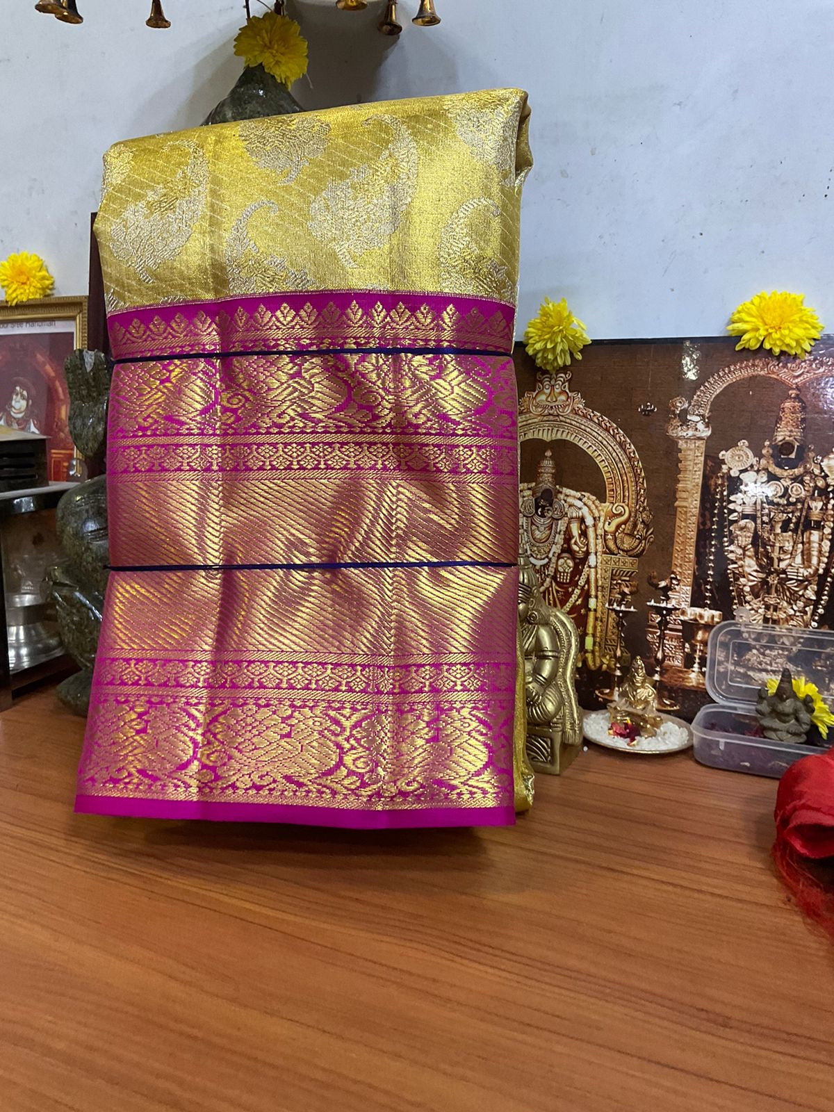 Shaman kanjivaram silk sarees - Saffronfashionindia