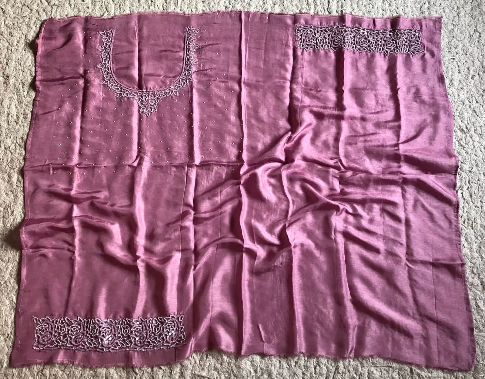 Luxury pink premium Organza Silk Sarees - Saffronfashionindia