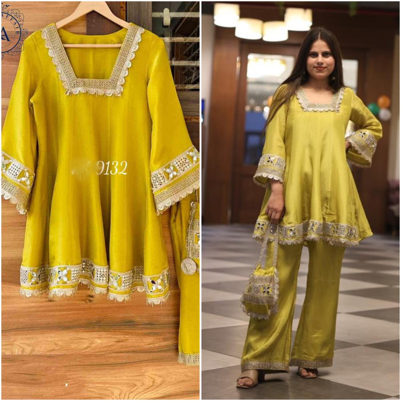 Rosal indo western dress Girlish dress women clothing - Saffronfashionindia