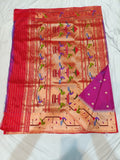 Mahima silk brocket Paithani sarees
