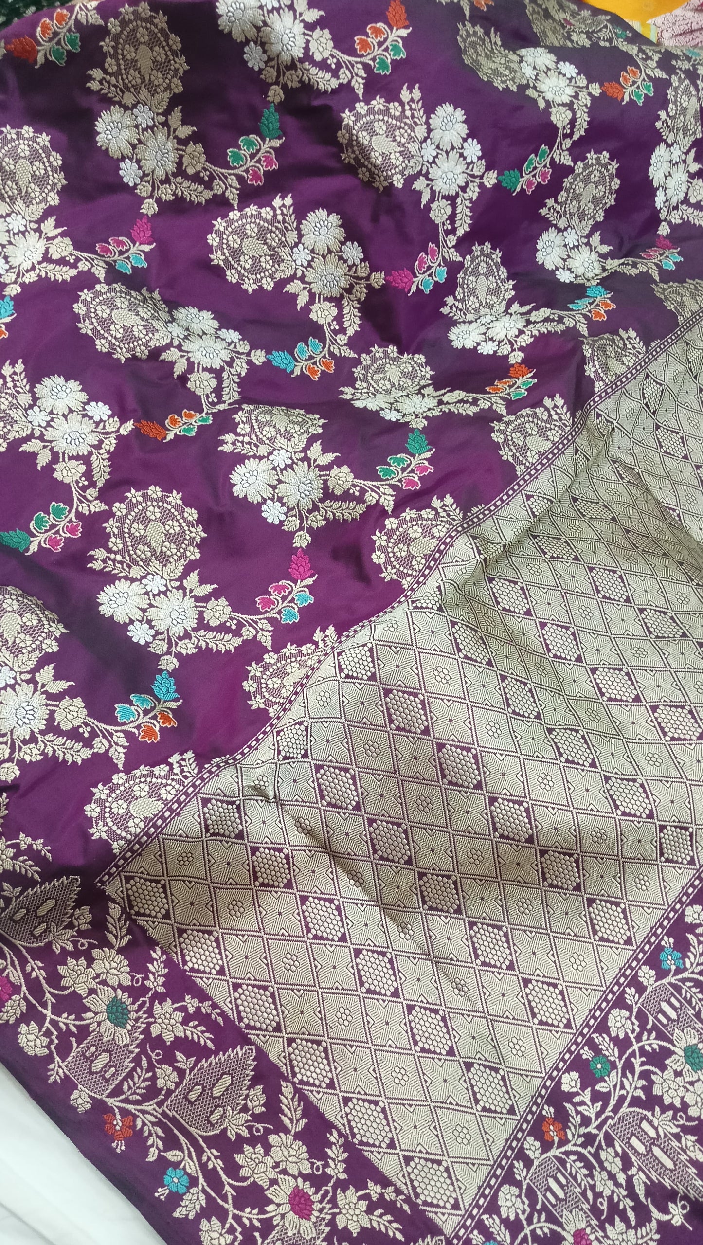 Mahisha banarsee exclusive bridal saree - Saffronfashionindia