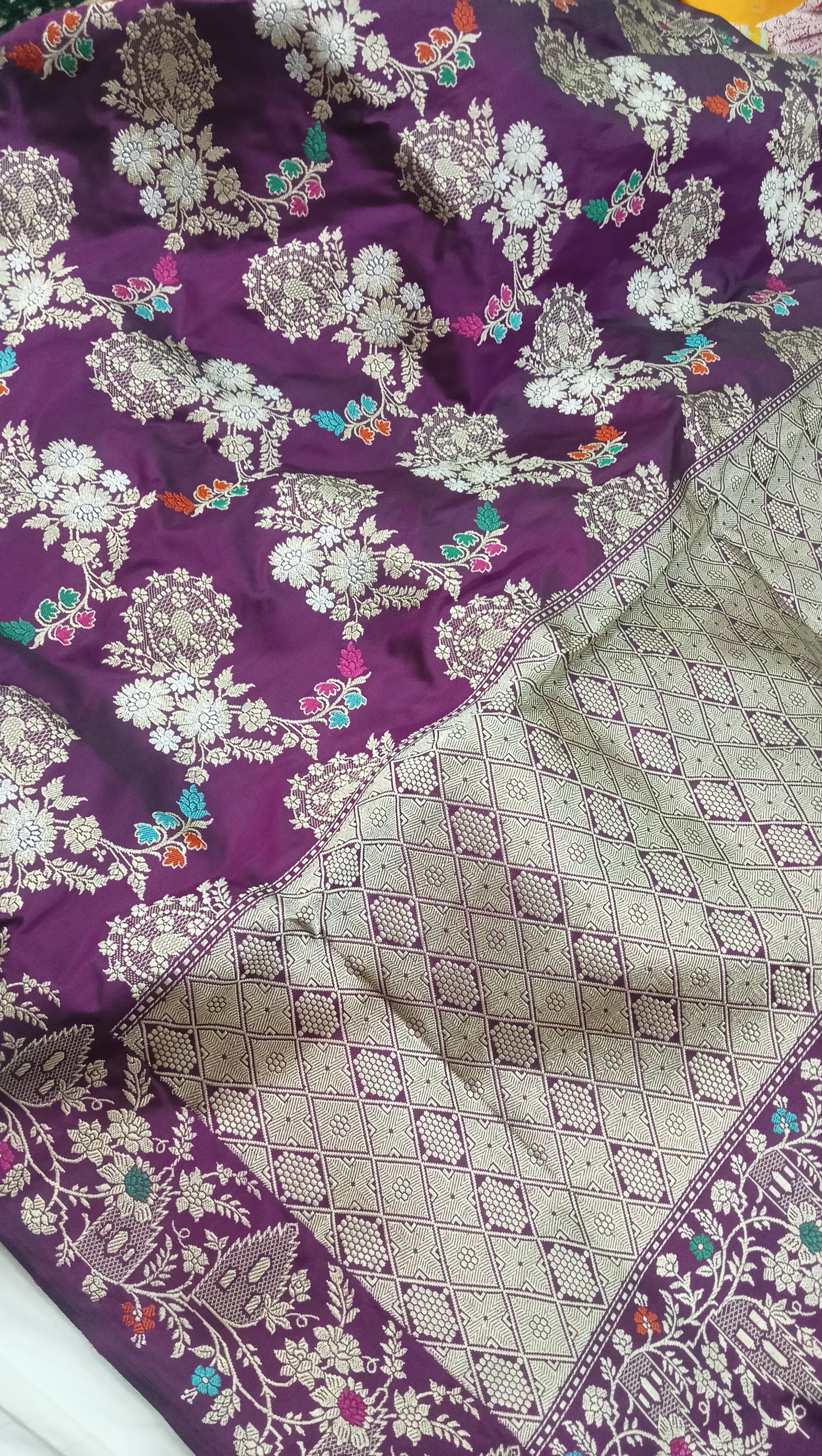 Mahisha banarsee exclusive bridal saree - Saffronfashionindia