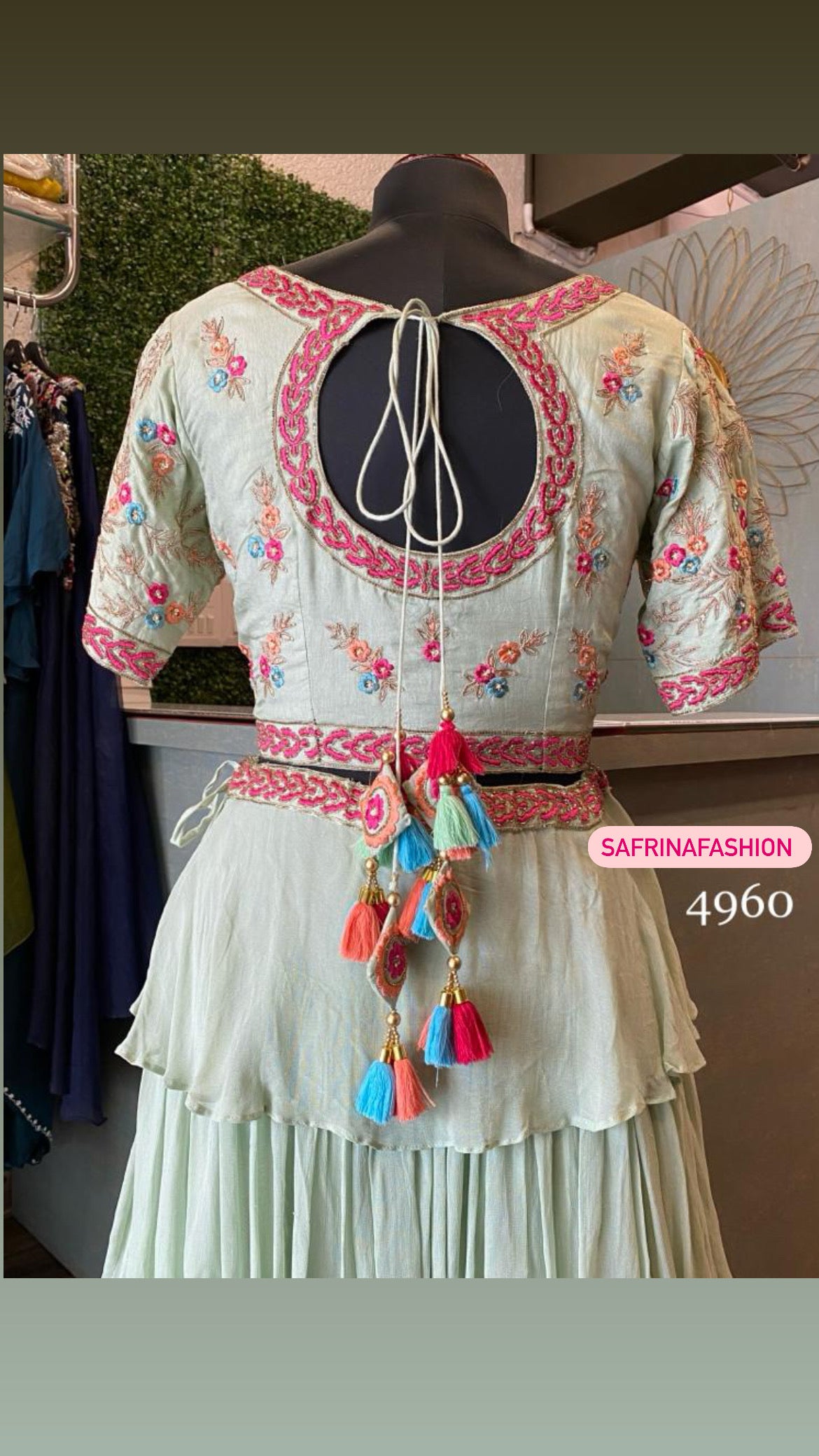 Sheina partywear trendy dress gown - Saffronfashionindia