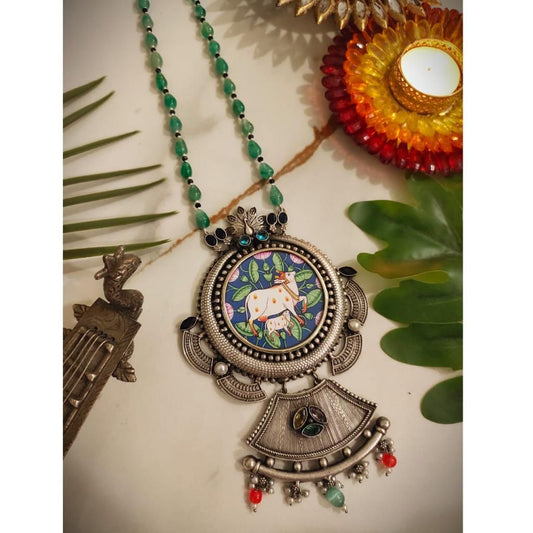 Indowestern Necklace Statement Necklace - Saffronfashionindia