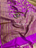 Rivika Gorgette Saree Banarsi Saree weaving Sari