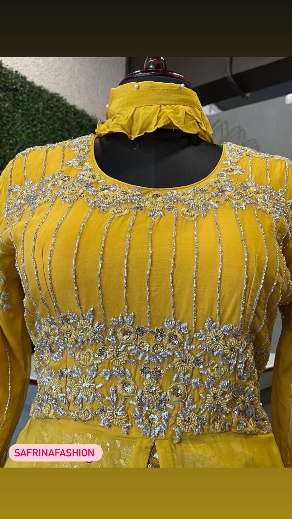 Yellow Party Wear Anarkali Suit Mexi Dress Gown Ethnic Designer Salwar  kameez | eBay