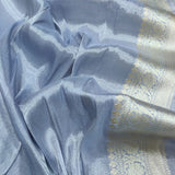 Rangkat inspired handwoven tissue silk saree