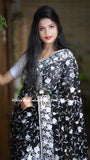 Zinahad Parsi gara indpired Royal embroidered sarees
