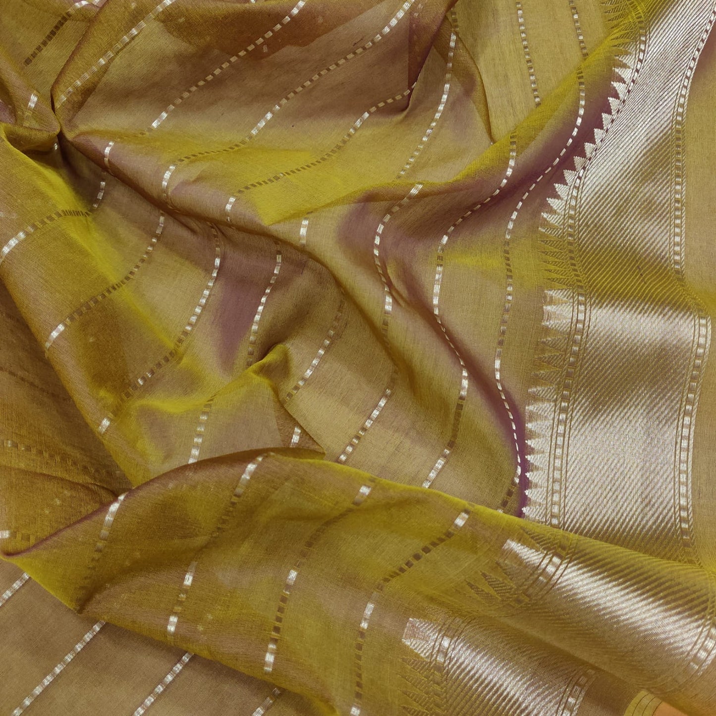 Labina kora kadwa handwoven sarees - Saffronfashionindia