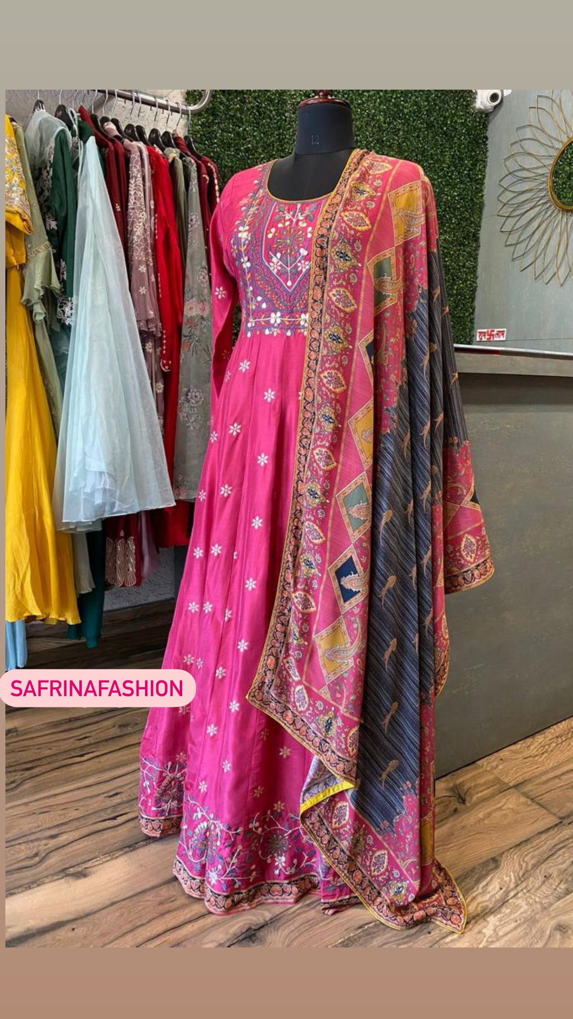 Pooh Indian salwar suit,,,,Indian salwar kameez - Saffronfashionindia