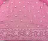 Elegant Chikankari saree Indian traditional sarees