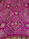 Pink gottapatti zardosi exclusive saree