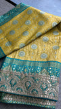 Banarsi Kanjeevaram saree gottapatti sarees