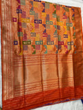 Vanisha iktara saree Indian sari blouse kadwa sarees Saffronfashionindia