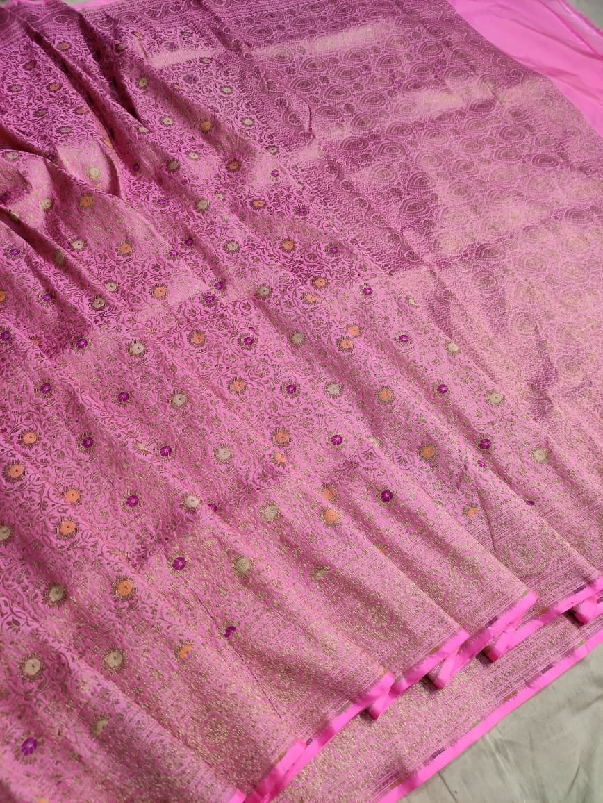 Roopa Sona Katan banarsi bridal sarees - Saffronfashionindia