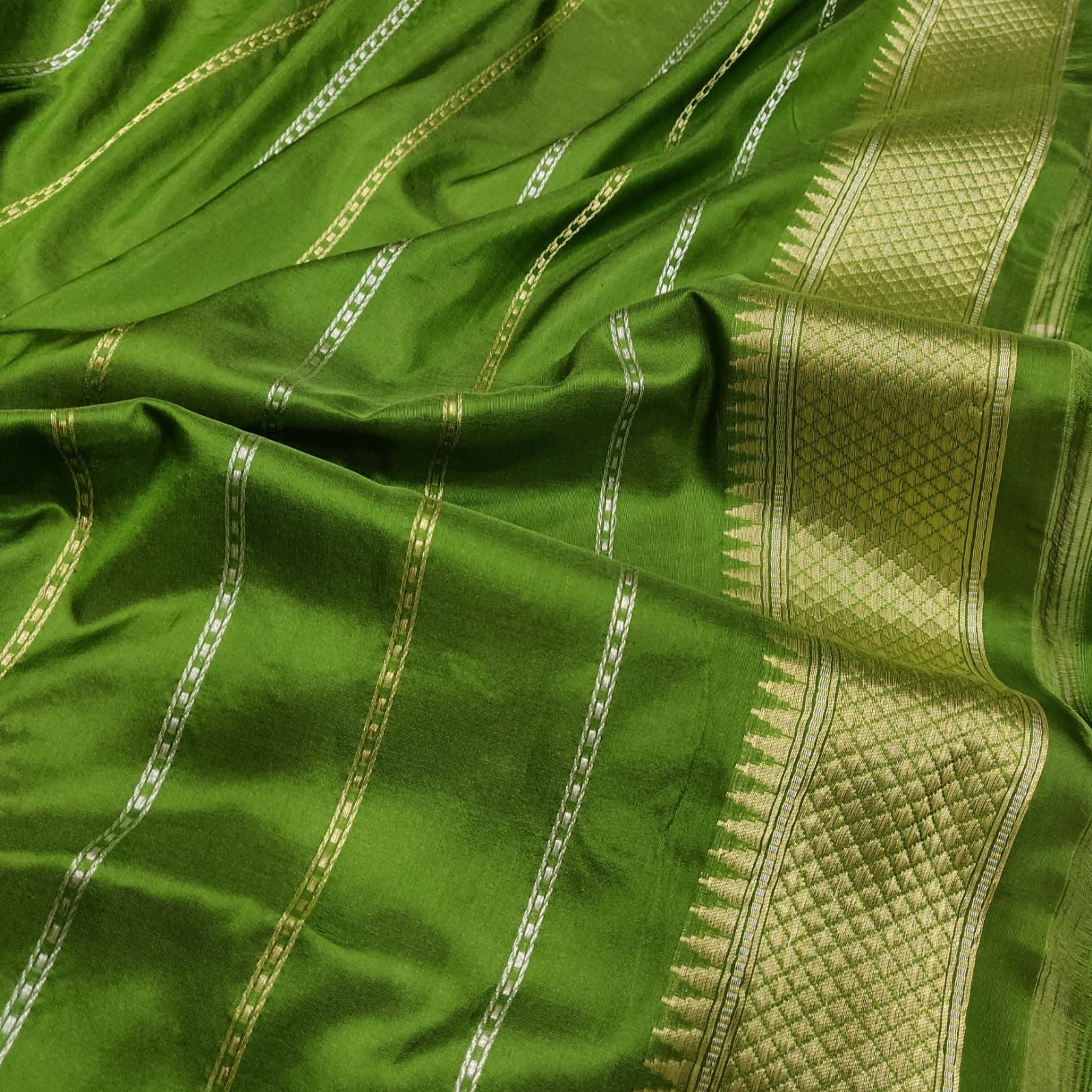 Pink tissue saree handwoven saree blouse SaffronFashion