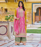 Noorjaha dress Indian Pakistani gharara dress